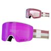 Gogle zimowe GIRO ELLA biały LX STRIPE (szyba VIVID różowy 00% S2 + VIVID INFRARED 62% S1)