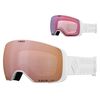 Gogle zimowe GIRO COMP WITE BLISS (Szyba lustrzana kolorowa VIVID-Carl Zeiss ROSE GOLD 19-42% S2 + Szyba lustrzana kolorowa VIVID-Carl Zeiss INFRARED 50% S1)