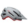 Kask mtb BELL 4FORTY cliffhanger matte gloss gray crimson
