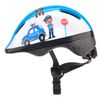 Kask rowerowy dziecięcy Meteor KS06 Police, Kolor: niebiesko-biały, Rozmiar: 44-48