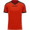 GIVOVA koszulka sportowa męska t-shirt treningowy MAC04 czerwona, Kolor: czerwony, Rozmiar: XL