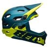Kask full face BELL SUPER DH MIPS SPHERICAL matte gloss niebieski hi-viz, Kolor: niebieski, Rozmiar: 58-62