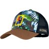 BUFF TRUCKER CAP SCARLETT MACAW