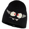 KAPELUSZ BUFF KNITTED HAT BONKY BAFFY BLACK-BLACK
