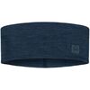 OPASKA BUFF MERINO WIDE HEADBAND SOLID NIGHT BLUE