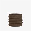 KOMIN BUFF KNITTED & FLEECE NECKWARMER RUTGER BRINDLE BROWN