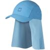 BUFF DESERT CAP KIDS SOLID AZURE, Kolor: niebieski