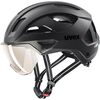 Uvex Kask UVEX Stride visor czarny, Kolor: czarny