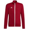 adidas Bluza młodzieżowa ENTRADA 22 Track Jacket H57563 czerwona, Kolor: czerwony, Rozmiar: 128 cm