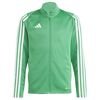 adidas Bluza TIRO 23 JKT Junior IC7872 zielona, Kolor: zielony, Rozmiar: 152 cm