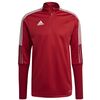 adidas Bluza TIRO 21 Training Top GH7303 czerwona, Kolor: czerwony, Rozmiar: XL