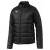 Puma Kurtka młodzieżowa Casuals Padded Jacket Jr 655625 03 czarna, Kolor: czarny, Rozmiar: 140 cm