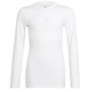 adidas Koszulka dla dziecki TECHFIT LS Tee Y H23156 biała, Kolor: biały, Rozmiar: 128 cm