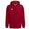 adidas Kurtka piłkarska ENTRADA 22 AW Jacket HG6299 czerwona, Kolor: czerwony, Rozmiar: XXL