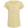 adidas Koszulka 3 BAR G Tee HL1619, Kolor: beżowy, Rozmiar: 152 cm