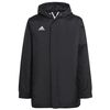 adidas Kurtka ENTRADA 22 Stadium Jacket IB6078 czarna, Kolor: czarny, Rozmiar: 140 cm
