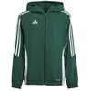 adidas Kurtka TIRO 24 Windbreaker IM8796 zielona, Kolor: zielony, Rozmiar: 128 cm