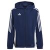 ADIDAS kurtka przeciewdeszczowa chłopięca IM8797 granatowa, Kolor: granatowy, Rozmiar: 128 cm