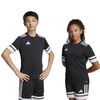 adidas Koszulka dziecięca czarna SQUADRA 25 JSY Y JJ0052, Kolor: czarny, Rozmiar: 176 cm