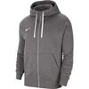 Nike Bluza rozpiana męska Park 20 Fleece FZ Hoodie CW6887 071 szara, Kolor: szary, Rozmiar: XL