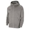 Nike Bluza rozpinana dziecięca Park 20 Fleece FZ Hoodie Junior CW6891 063 szara, Kolor: szary, Rozmiar: S (128-137cm)
