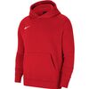 Nike Bluza Park 20 Fleece Hoodie Junior CW6896 657, Kolor: czerwony, Rozmiar: XS (122-128cm)