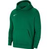 Nike Bluza Park 20 Fleece Hoodie Junior CW6896 302, Kolor: zielony, Rozmiar: XS (122-128cm)