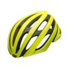 BELL Kask szosowy STRATUS czarny, Kolor: żółty, Rozmiar: S (52–56 cm)