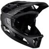 Kask rowerowy (z wypinaną szczęką/3w1) LEATT Helmet MTB Enduro 3.0 V23, Kolor: czarny, Rozmiar: S