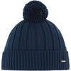 Czapka Eisbar Ayo Pompon MÜ z wełną merino granatowa, Kolor: granatowy, Rozmiar: one size