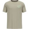 Koszulka męska Odlo ESSENTIAL PRINT T-shirt crew neck s/s szara, Kolor: szary, Rozmiar: XL