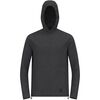 Bluza z kapturem do biegania męska Odlo ESSENTIAL szary, Kolor: szary, Rozmiar: S