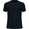Koszulka tech. męska Odlo T-shirt crew neck s/s ACTIVE 365 czarna, Kolor: czarny, Rozmiar: XXL