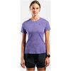 Koszulka damska Odlo ZEROWEIGHT ENGINEERED CHILL-TEC T-shirt crew neck s/s fioletowa, Kolor: fioletowy, Rozmiar: L