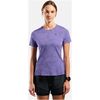 Koszulka damska Odlo ZEROWEIGHT ENGINEERED CHILL-TEC T-shirt crew neck s/s fioletowa