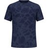 Koszulka męska Odlo ZEROWEIGHT ENGINEERED CHILL-TEC T-shirt crew neck s/s niebieska, Kolor: niebieski, Rozmiar: L