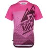 Koszulka rowerowa (z krótkim rękawem) dziecięca SILVINI Junior Jersey DENNI różowa, Rozmiar: 134/140