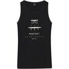 Koszulka bez rękawów męska PROTEST PRTPacu czarna, Kolor: czarny, Rozmiar: M