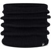 BANDANA BUFF KNITTED & FLEECE NECKWARMER RENVI BLACK
