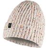 CZAPKA BUFF KNITTED & FLEECE HAT KIM WHITE