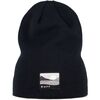BUFF KNITTED BEANIE LILON LONG BLACK