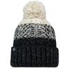 BUFF KNITTED & FLEECE BAND BEANIE AKNA BLACK, Kolor: czarny, Rozmiar: one size