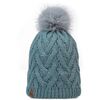 BUFF KNITTED & FLEECE BAND BEANIE CARYN BLUE GRASS, Kolor: niebieski, Rozmiar: one size