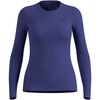 ODLO Bielizna termoaktywna koszulka z długim rękawem Odlo BL TOP MERINO 200 niebieska, Kolor: niebieski