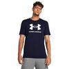 UNDER ARMOUR t-shirt męski koszulka treningowa LOGO UPDATE czarna