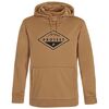 PROTEST Bluza męska Protest PRTISSYK hoody biała, Kolor: brązowy, Rozmiar: L