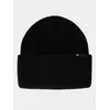 4F czapka z szerokim wywinięciem typu beanie 4FJWAW25ACAPU652, Kolor: czarny, Rozmiar: one size