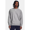 UNDER ARMOUR bluza dresowa męska Rival Fleece Crew szara, Kolor: szary, Rozmiar: XXL