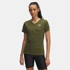 UNDER ARMOUR koszulka damska t-shirt sportowy SSV-Twist, Kolor: zielony, Rozmiar: L