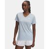 UNDER ARMOUR koszulka damska t-shirt sportowy SSV-Solid błękitna, Kolor: niebieski, Rozmiar: S
